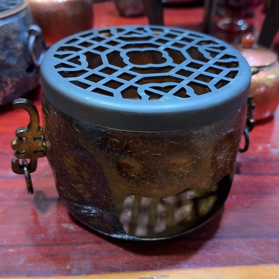 紫铜手工制作火炉