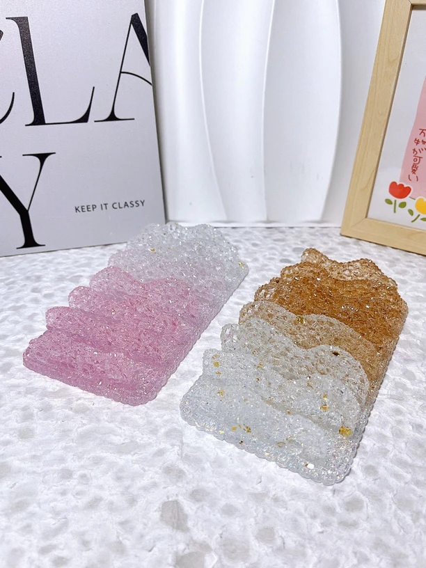 不午休的猫DIY手作滴胶成品钻石款现金收纳架眼影收纳架