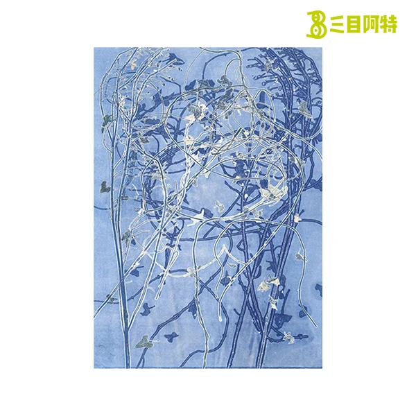 三目阿特 | 艺术家刘真辰 限量版画玄关客厅挂画绘画手绘抽象画