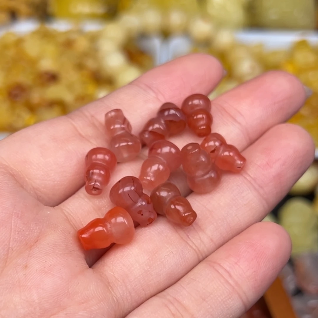 南红玛瑙未镶嵌吊坠(不含链)