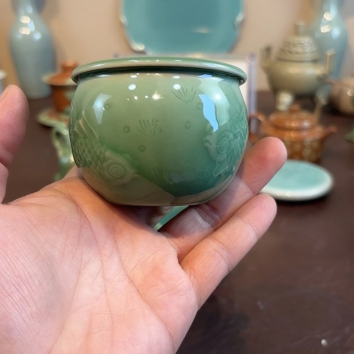 瓷片龙泉青瓷福利青瓷