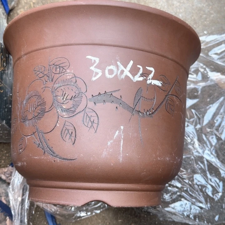 紫砂花盆特价清仓
