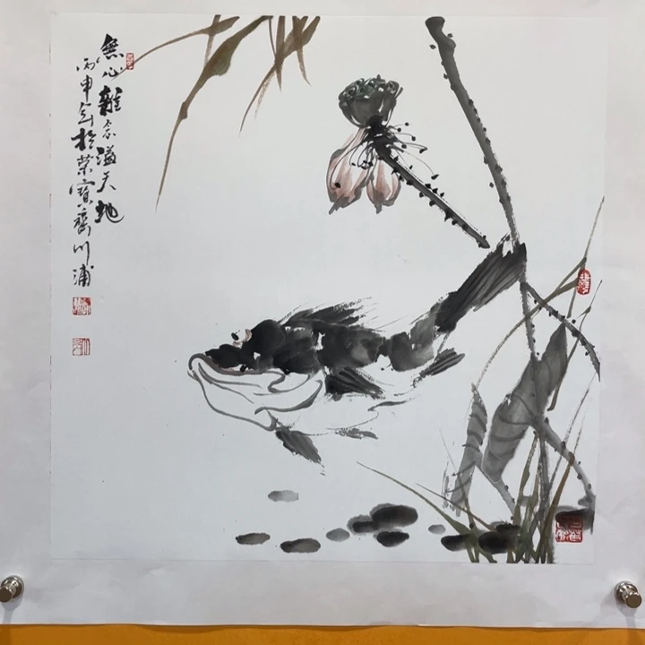 国画李川浦精品花鸟画