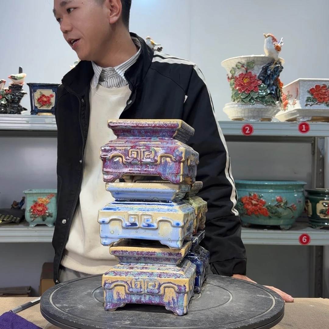 冬***叔底座精品花坐架子……