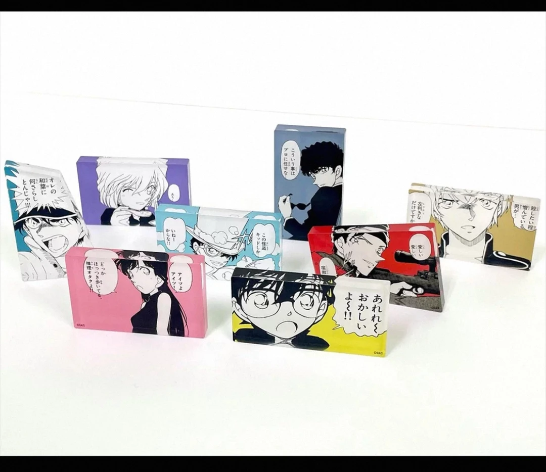 日版 名侦探柯南吧唧大转盘 鸟取亚克力砖大转盘（默认代拆）