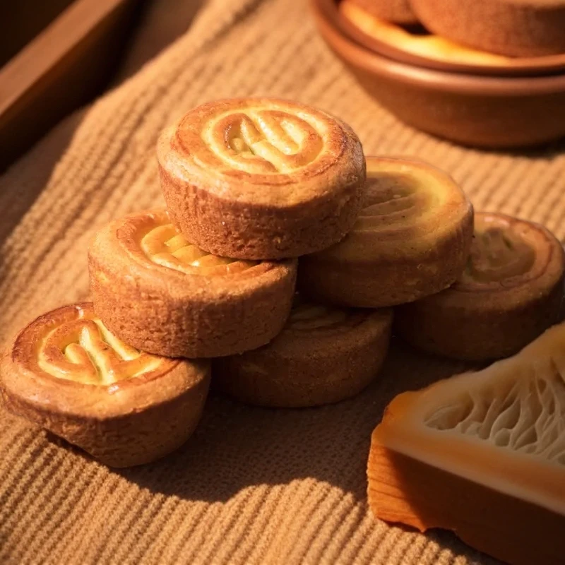 山东沂蒙老手艺蛋月烧蛋糕皮月饼月烧月饼多口味中秋传统美食