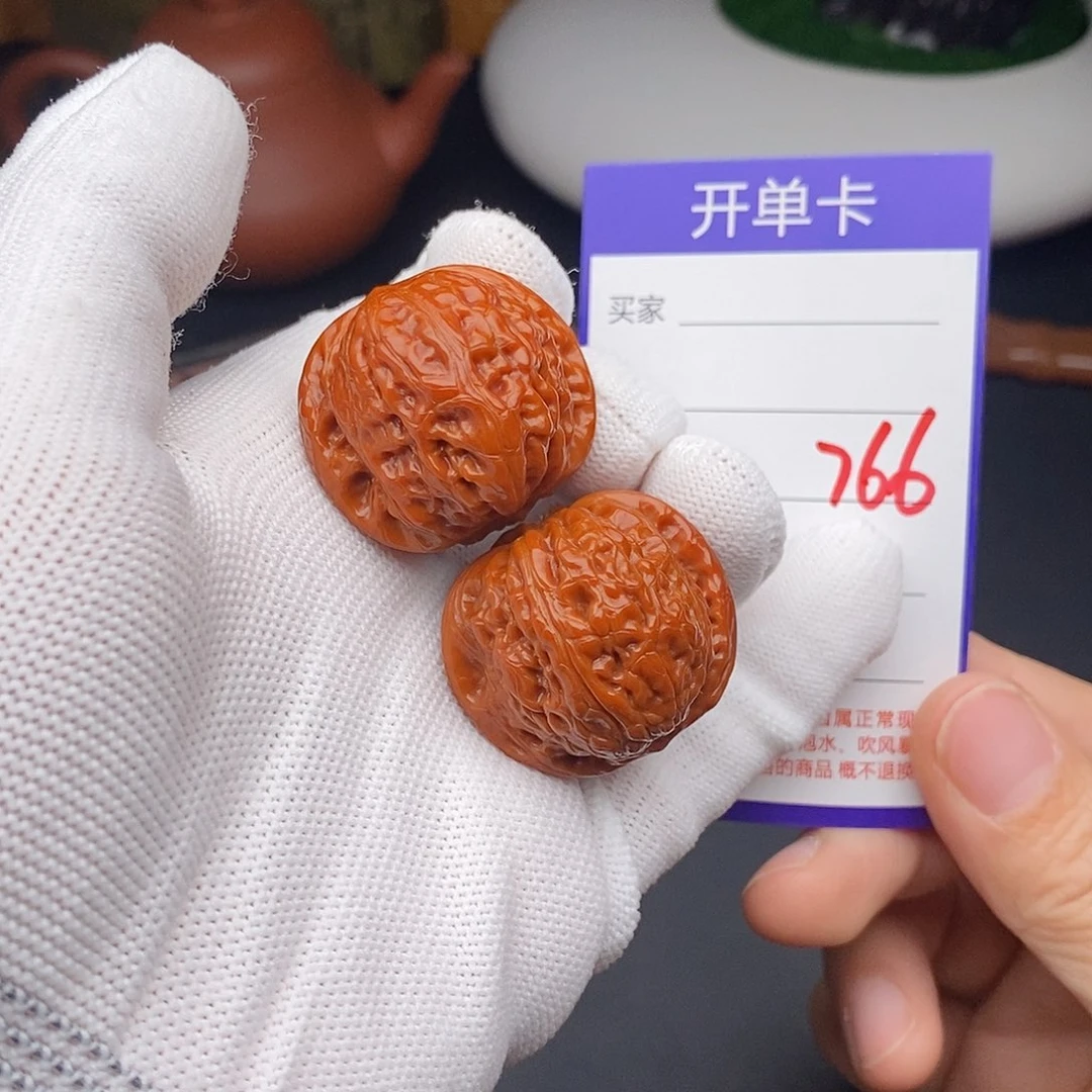 把件文玩核桃33乾隆磨766
