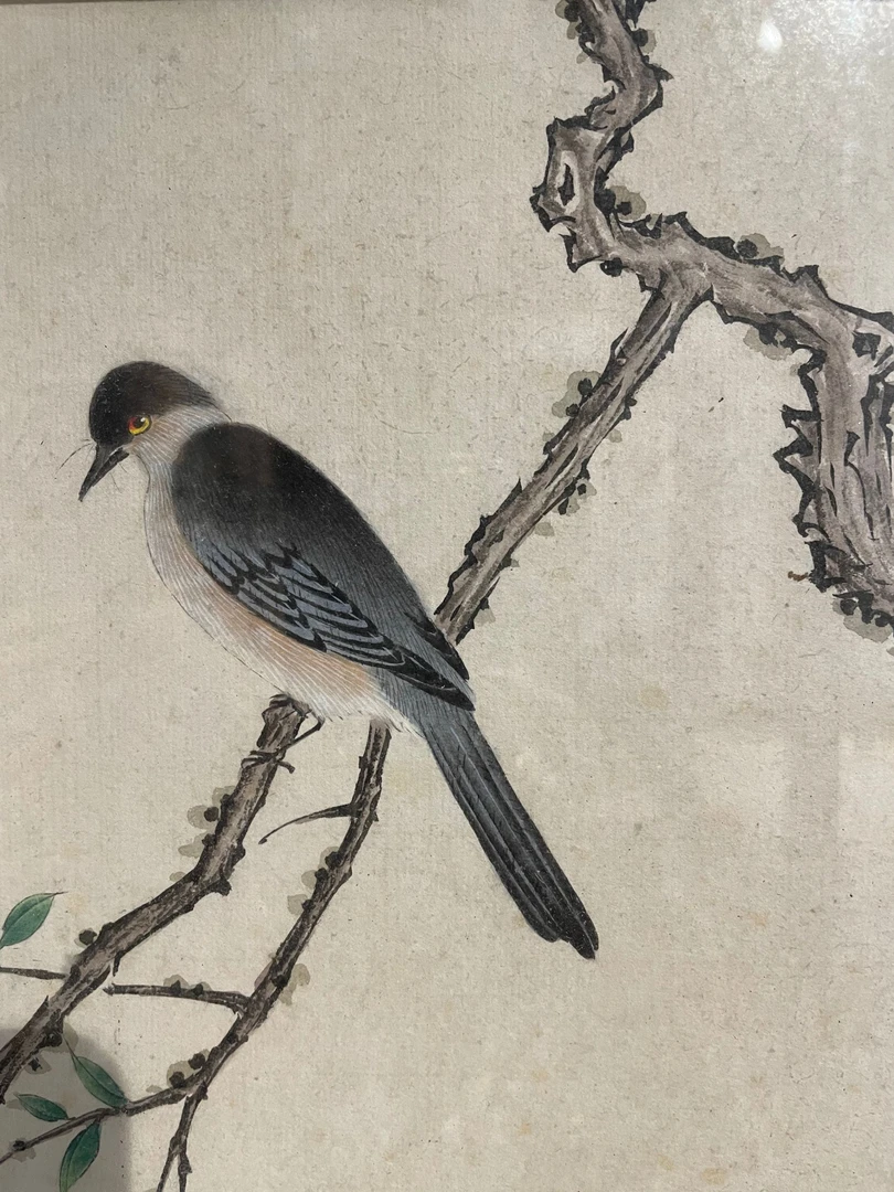 麻雀娇小玲珑装饰画链接010