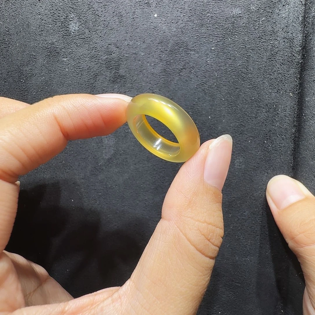 玛瑙/玉髓戒指未镶嵌