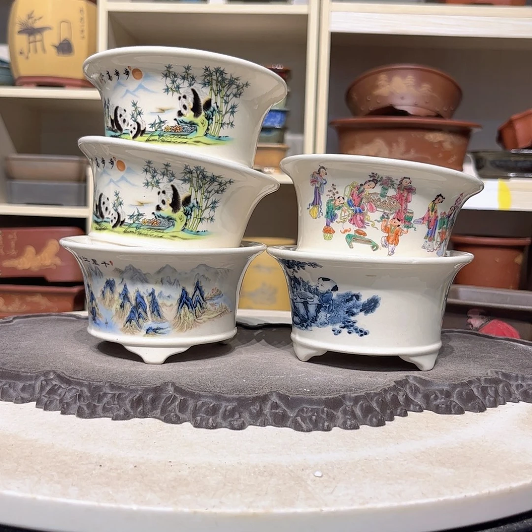 紫砂花盆瑕疵6-12-5。。。