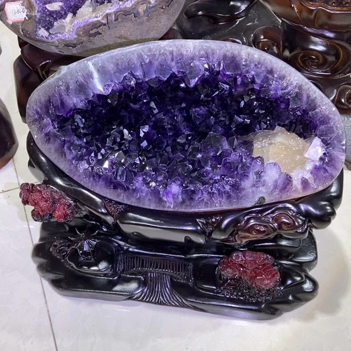 未镶嵌大型摆件（非配饰）紫晶