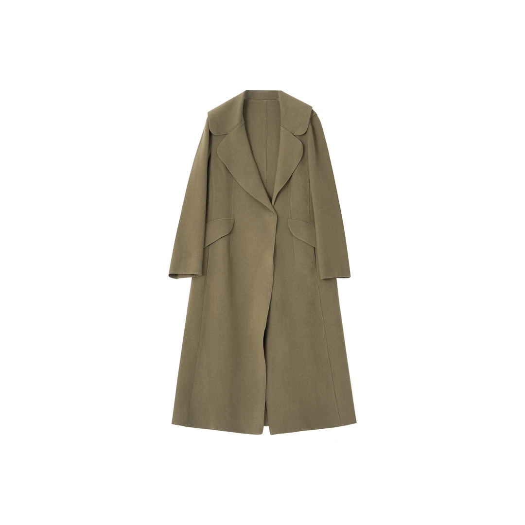 【品牌福利】她翼冬季毛呢外套气质时尚百搭女士ET9245334201