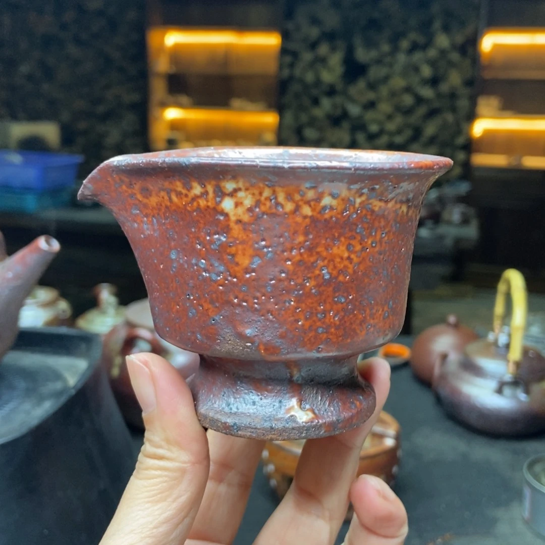 紫砂柴烧紫砂茶具