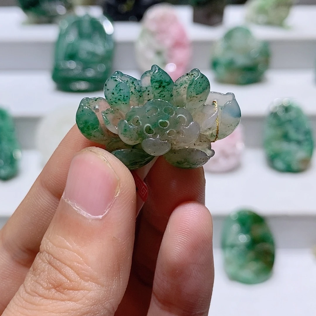 独山玉未镶嵌吊坠