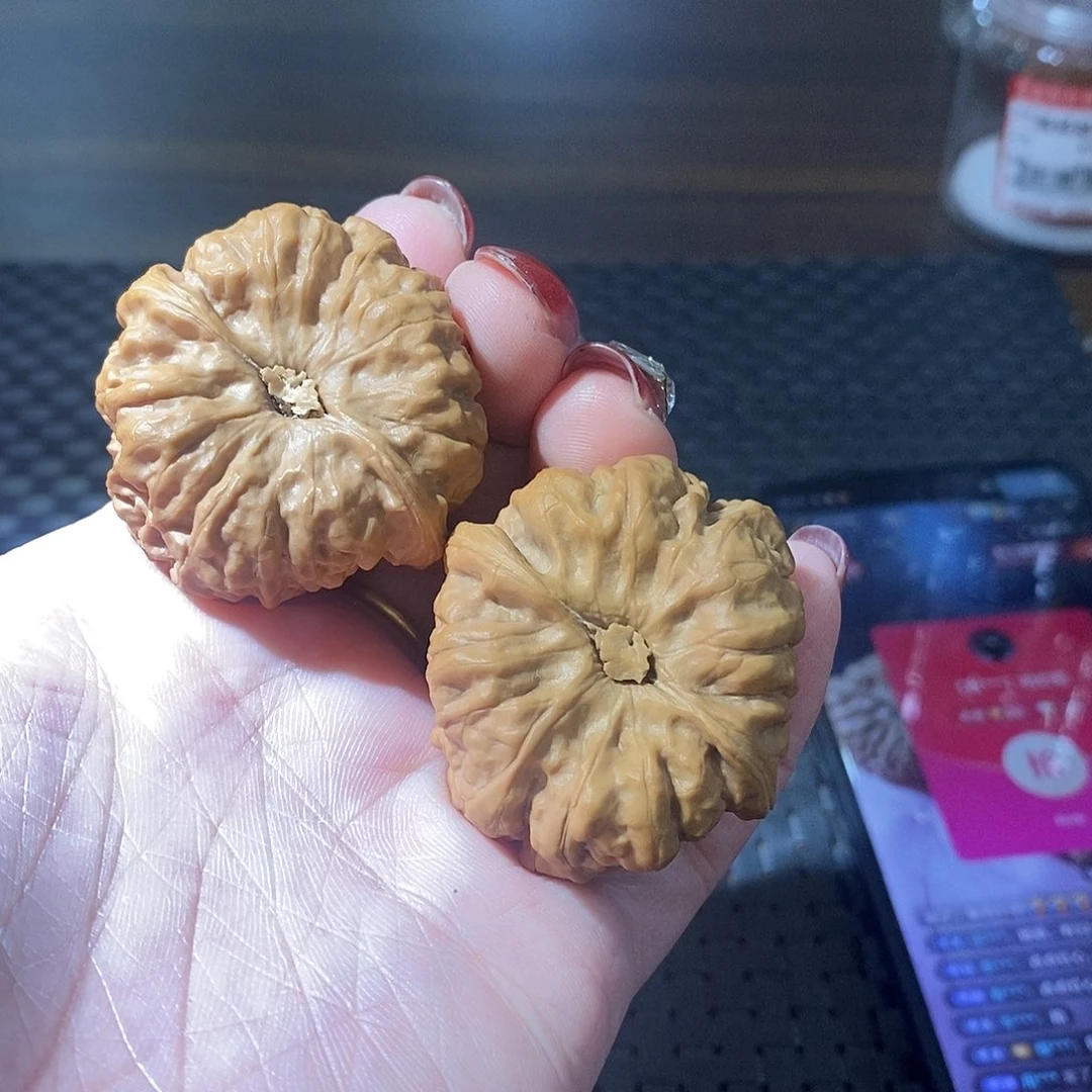 吊坠文玩核桃蛙微修41