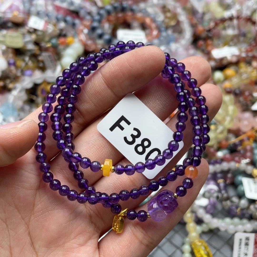 水晶手链未镶嵌多样性