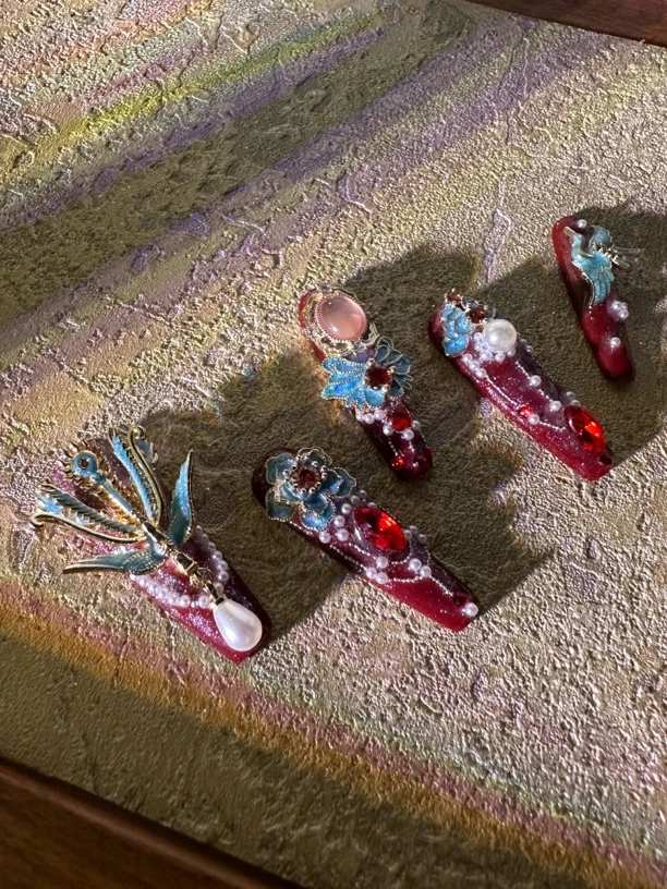 【惊喜局现拍现拆】高品混装DIY材料指甲饰品