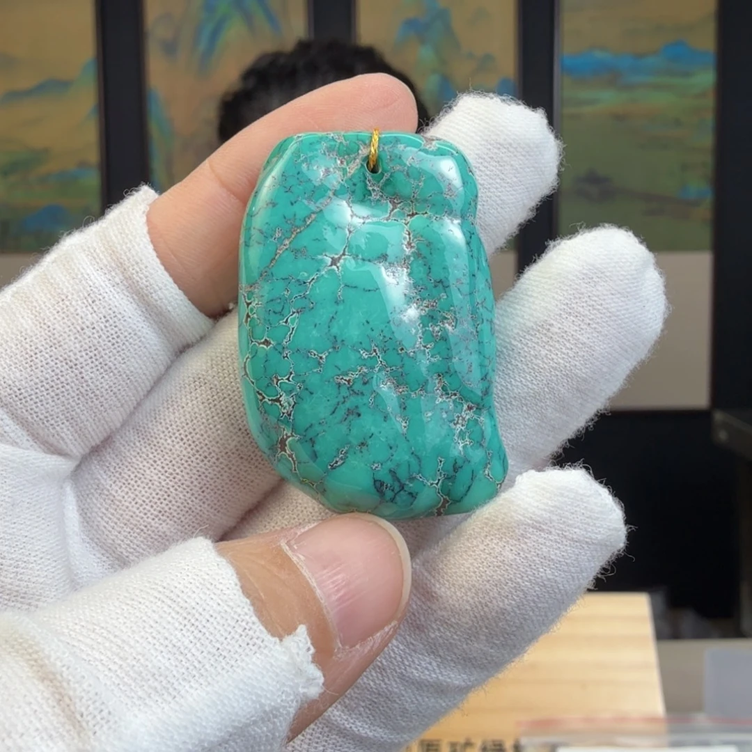 绿松石未镶嵌珠宝奇石