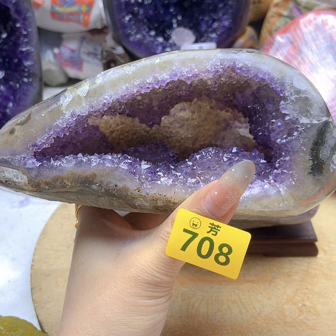 紫晶大型摆件（非配饰）未镶嵌