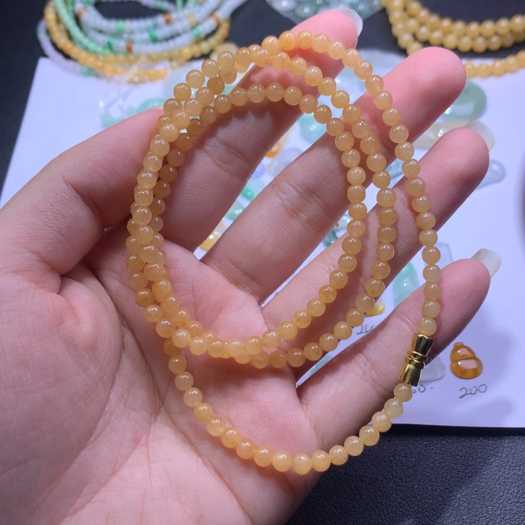 翡翠未镶嵌颈饰卡4