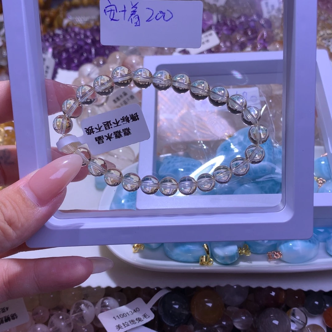 *****未镶嵌手串水晶黄水晶