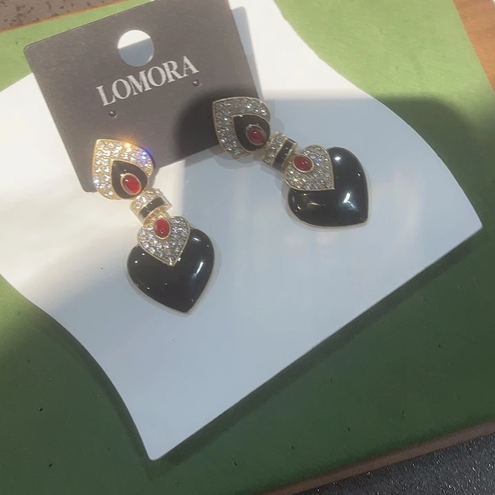 大理石磁石耳饰孤品哈哈哈哈