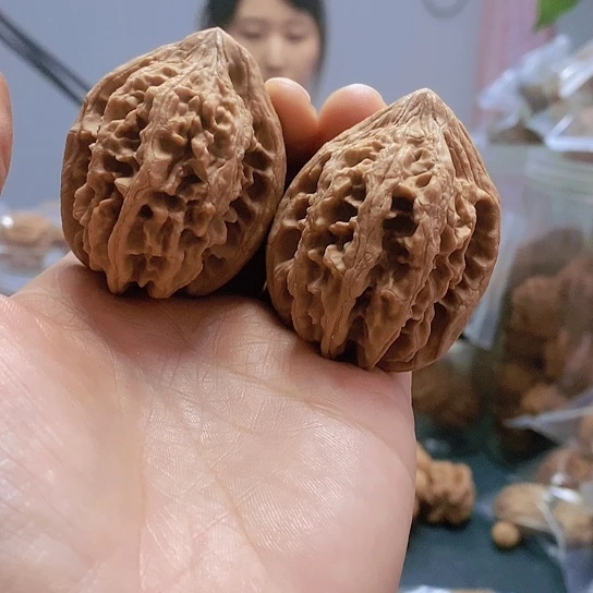 【闪购商品】把件文玩核桃41大古石