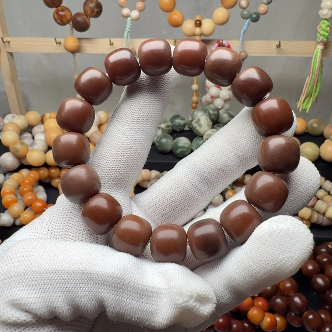 手串菩提根/象牙果卡14干磨落地果