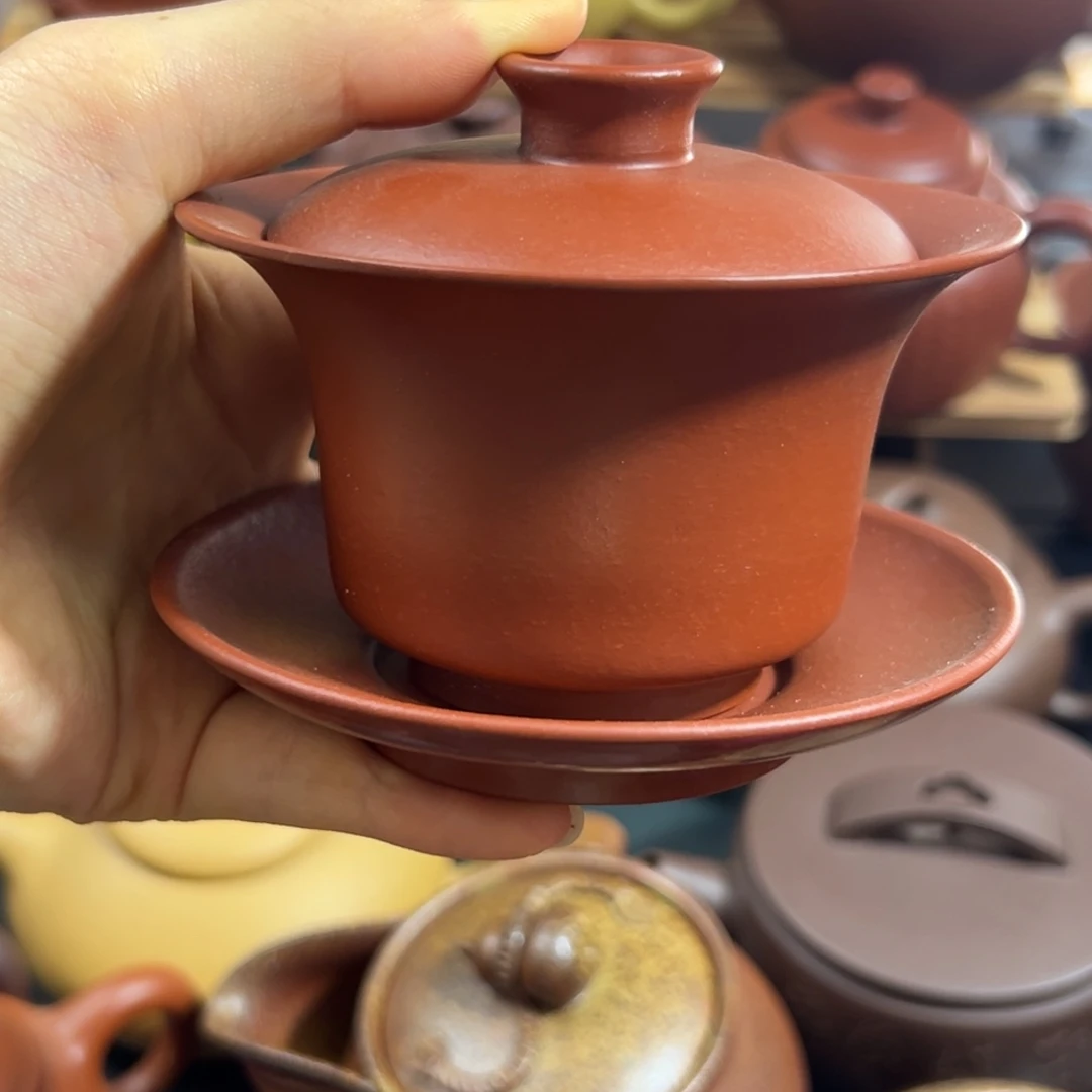 茶杯紫砂微瑕不退不换