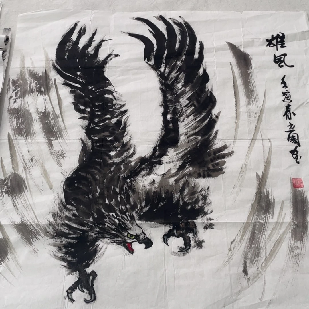 国画胡小春老师绘画