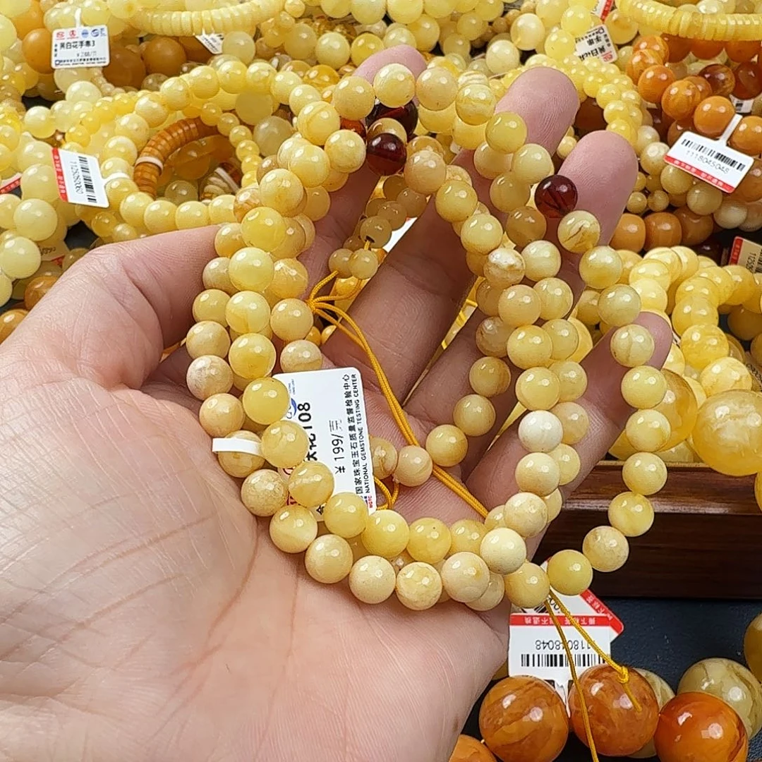 琥珀未镶嵌珠宝奇石