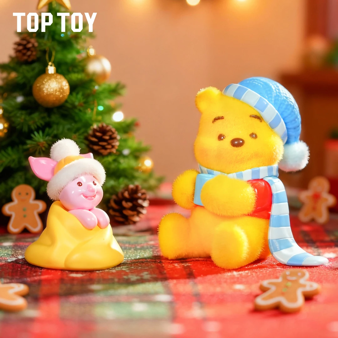 【TOPTOY】迪士尼小熊噗噗森林树屋系列手办盲盒可爱潮玩玩偶送礼物