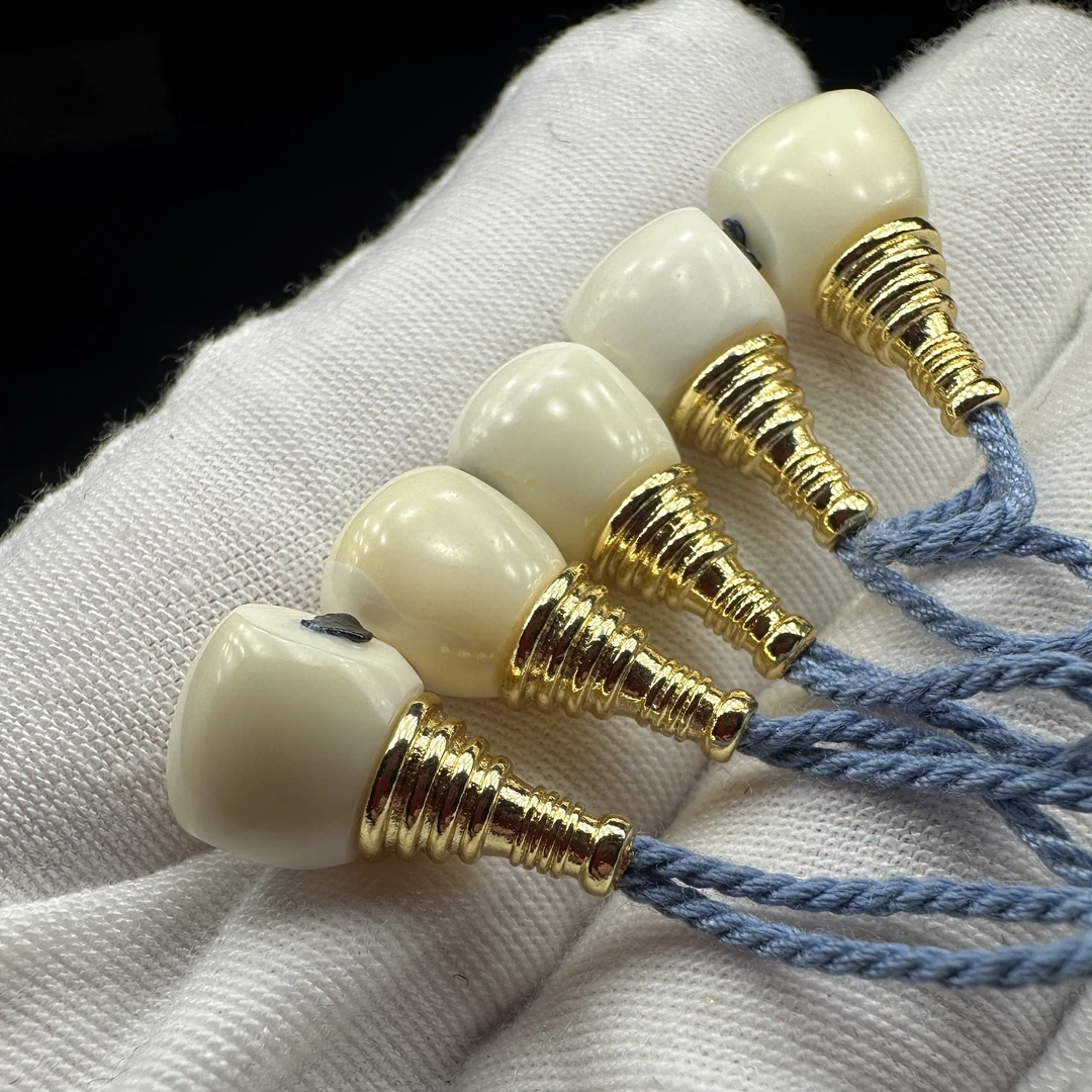 非金属皮质吊坠 皮肉三通分体三通 分体佛头星月金刚配件DIY