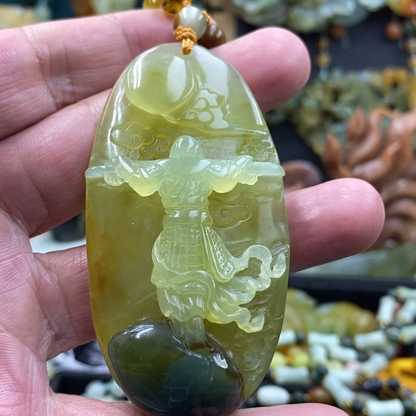 【闪购商品】未镶嵌岫玉吊坠