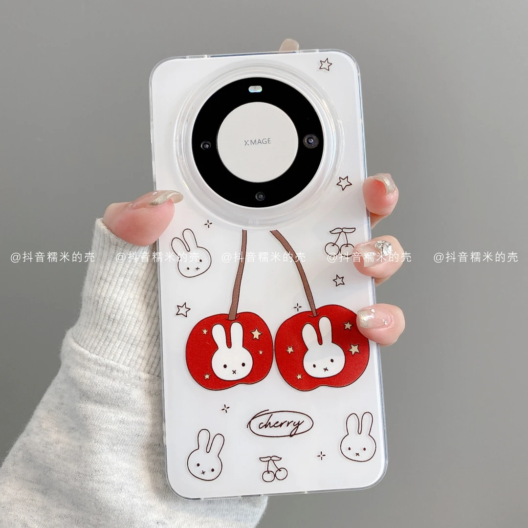 IMD奶油壳适用华为mate70pro/60/50/40苹果17promax潮米菲手机壳