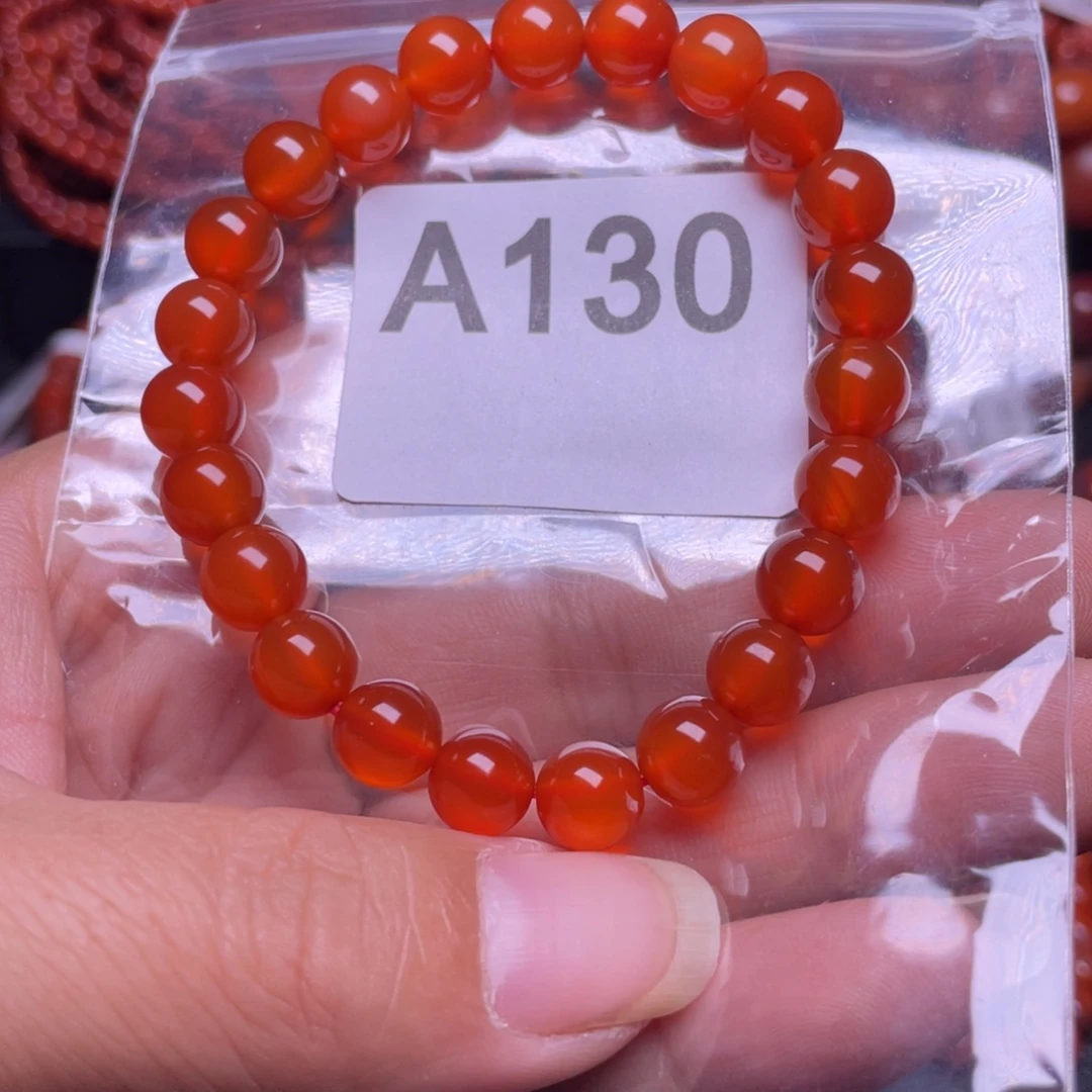 爱***丝南红玛瑙未镶嵌手链