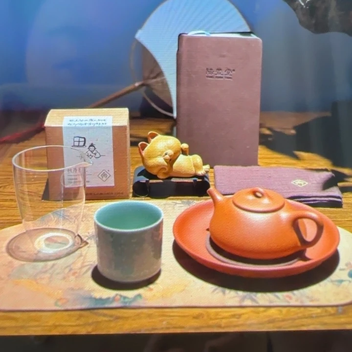 紫砂茶叶罐吾乐石瓢➕图片里一套