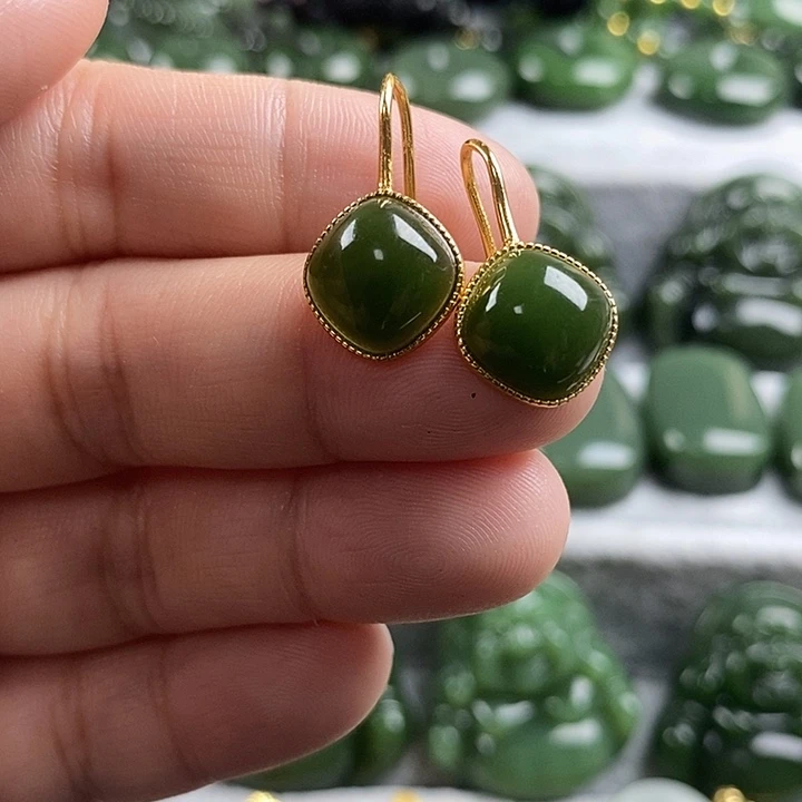 和田玉（碧玉）未镶嵌项链