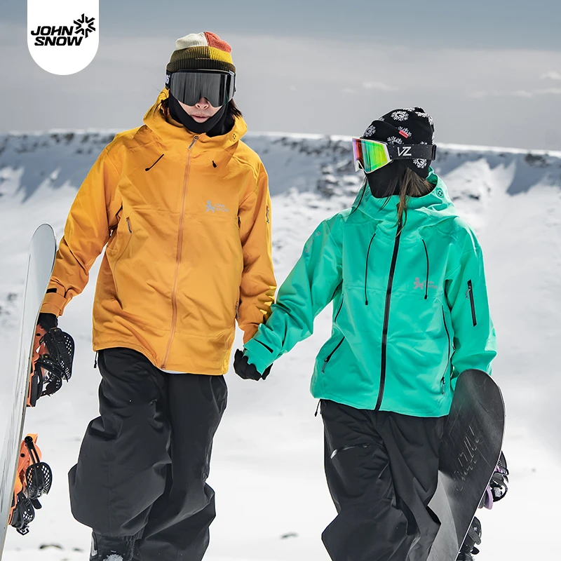 John snow板滑雪服新款双板专业3L全压胶滑雪衣男冲锋衣冬季女士