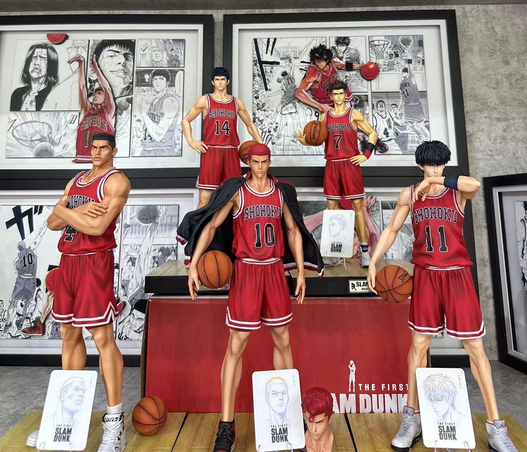 【全款 现货】站姿款湘北五虎动漫手办摆件玩具gk