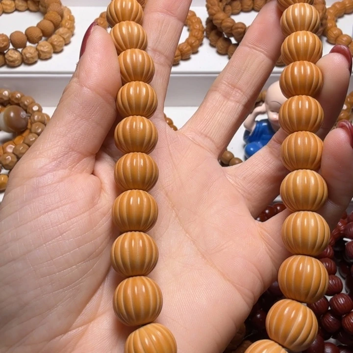 今***咖猴头核桃吊坠瓜珠