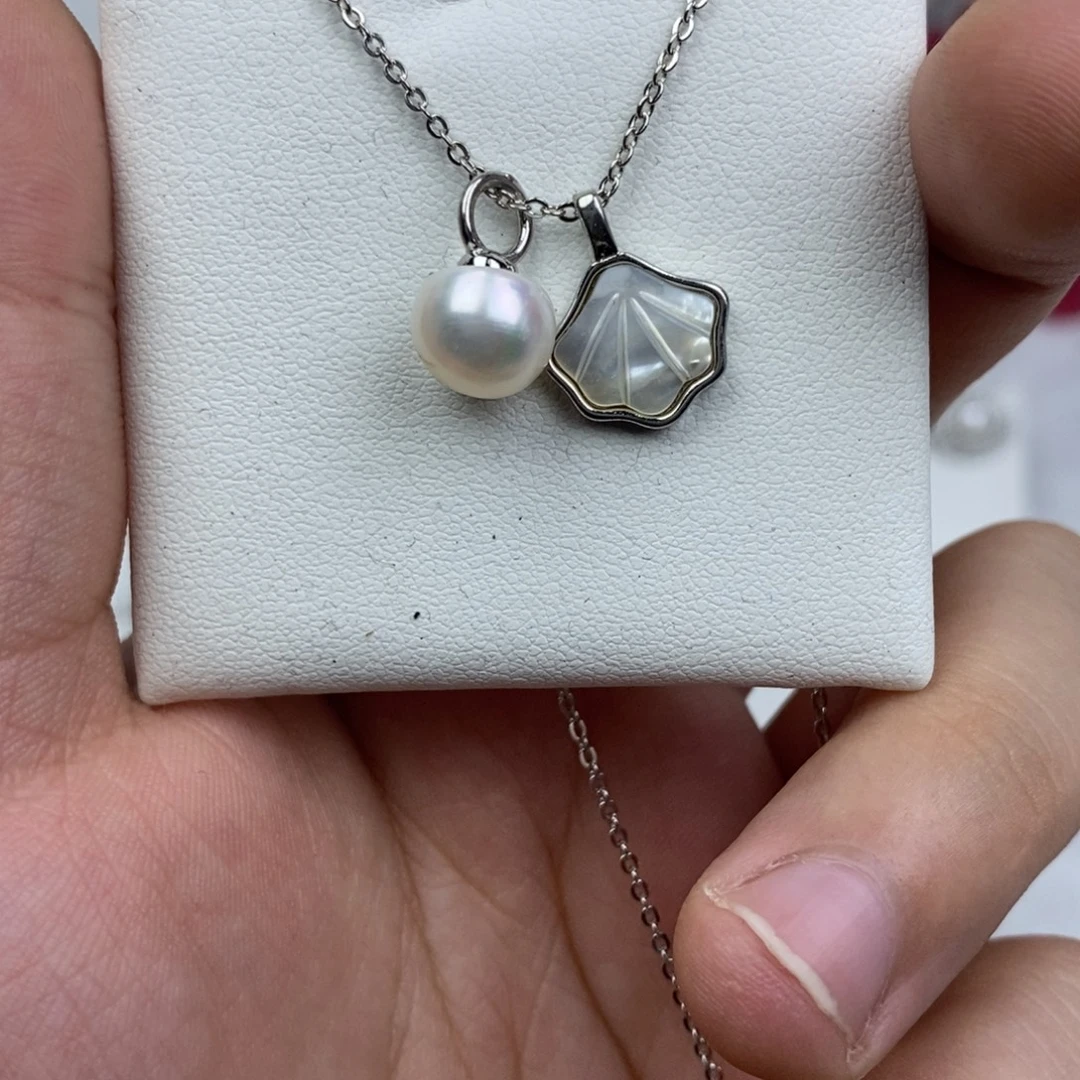 淡水珍珠未镶嵌耳饰