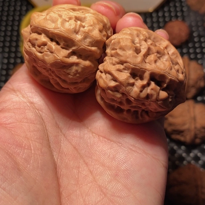 把件文玩核桃开背肌肉蛙