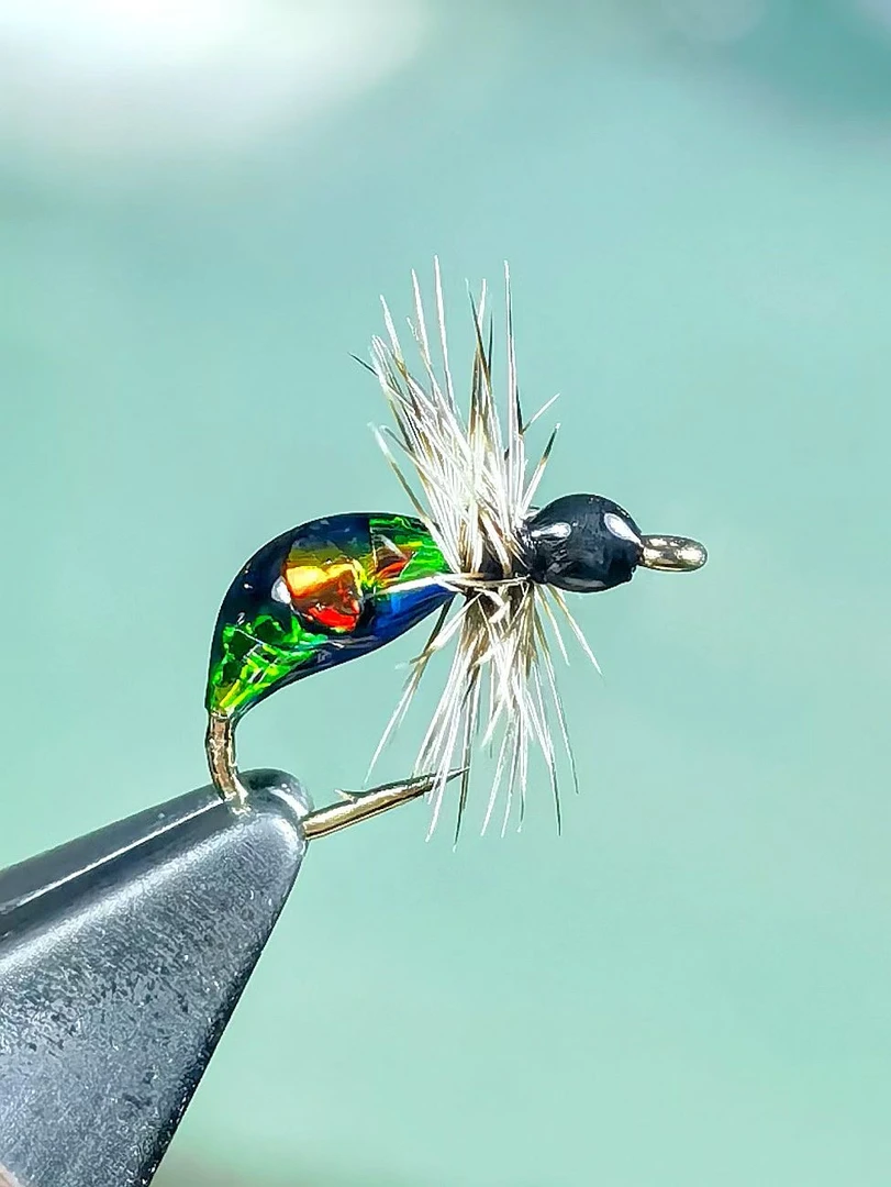 微物路亚 弯背钩高光镭射蚂蚁！不挡口！专攻马口白条桃花