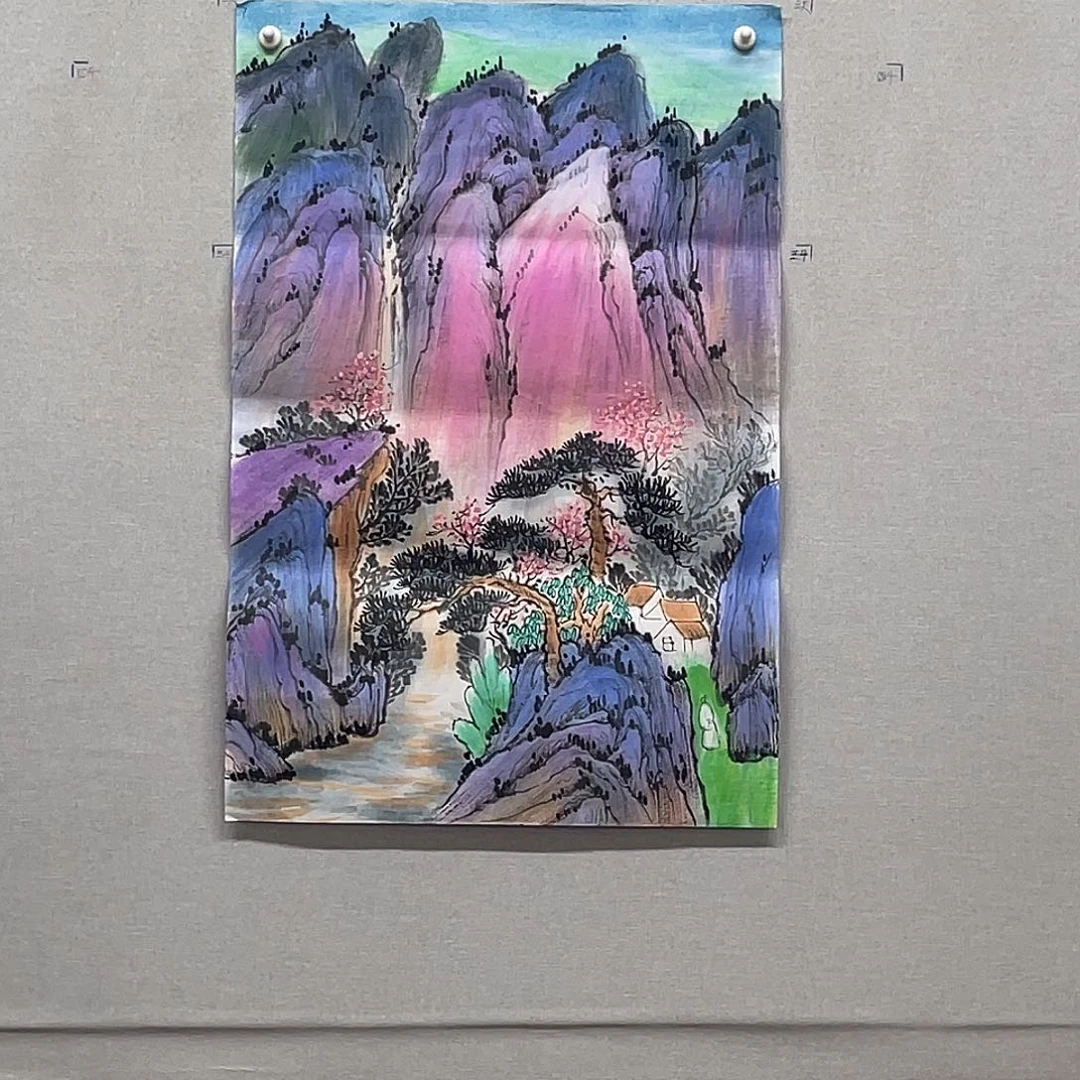 国画山水画作品欣赏7