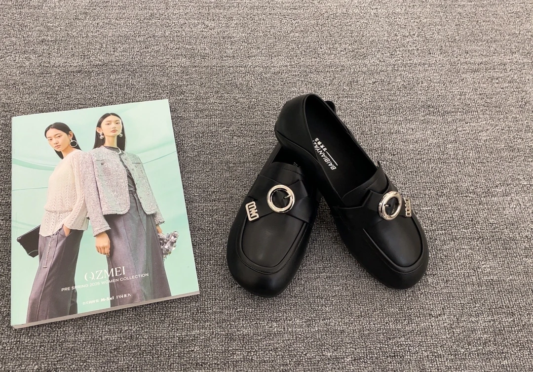 女士大码乐福鞋607