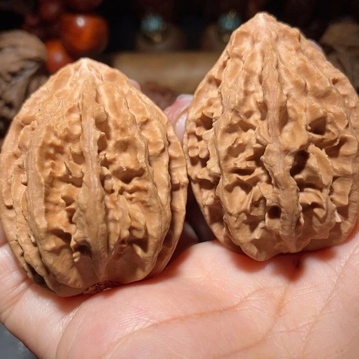 把件文玩核桃东北楸子小雪243