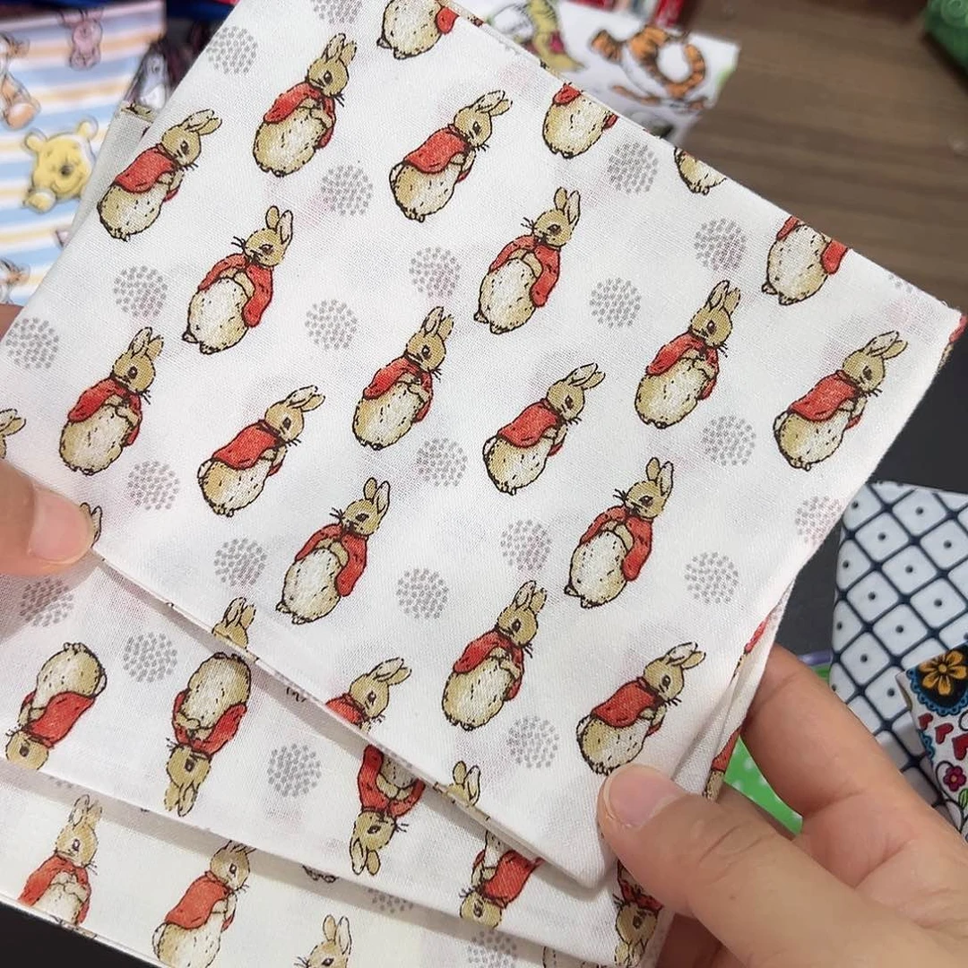 3片纯棉平布45.50厘米一片果子布艺福利