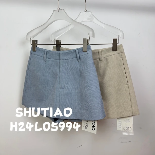 【SHUTIAO】2024秋冬：新款小众设计款短裤H24L05994
