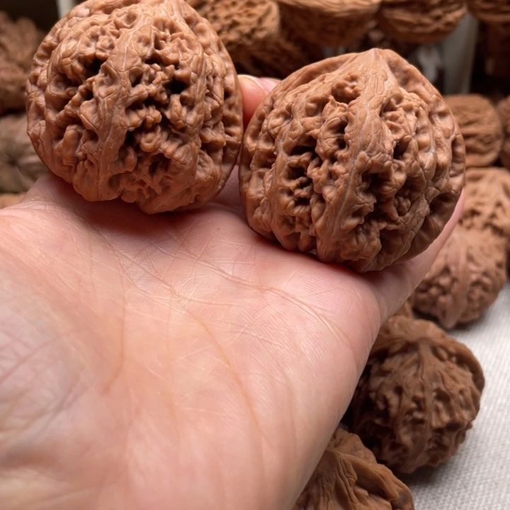 顺***智文玩核桃吊坠48全品粗筋原装